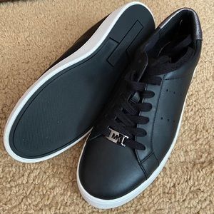 Black Leather Upper MK sneakers